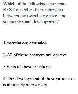 Lifespan Development Test 1